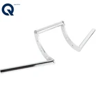 Motorcycle 22MM 7/8" Z Handlebars For Drag Custom Chopper Sportster Chrome New. Price: $37.02.