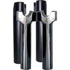 Wild 1 Chubby Risers Black 6" Straight WO528B New. Price: $151.66.