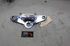 Harley Dyna Softail Sportster Oem Upper Triple Tree Handlebar Clamp Chrome Used. Price: $100.00.