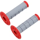 Renthal G156 Mx Handlebar Grips - Dual Compound, Half Waffle, Red / Grey New. Price: $30.10.