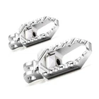 Trc Rider Front Silver Wide Touring Foot Pegs For Aprilia Tuono V4 2011-2017 New. Price: $61.80.