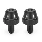 Black Motorcycle Motorbike Handle Ends Fits Standard 22MM Bars Id 13-18MM Ca New. Price: $47.68.