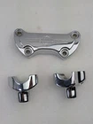 Harley-davidson 56567-86B & Shield Handlebar Riser Set 56541-86A / 56542-86A Used. Price: $89.00.