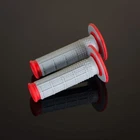 Renthal G163 Mx Grips - Dual Compound, Tapered, Half Waffle, Red/grey New. Price: $30.10.