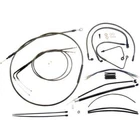 Magnum 487851 Black Pearl Handlebar Installation Kit 12-14IN. Ape 0662-0264 New. Price: $372.39.