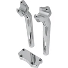 Drag Specialties 9-1/2" Chrome Buffalo Risers With Top 0602-0594 New. Price: $296.79.