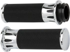 Arlen Ness Fly-by-wire Chrome Fusion Series Grips Deep Cut 07-318 New. Price: $129.95.