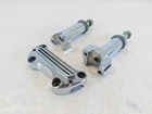 Harley Davidson Sportster 883 & 1200 Dyna Chrome Handlebar Riser Clamps Used. Price: $79.99.