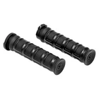 Kuryakyn 6673 Satin Black Dillinger Grips New. Price: $132.99.
