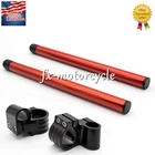 31MM Clip Ons Fork Clamp Cnc Bars Tube Ends 1IN Riser Red+black New. Price: $37.86.