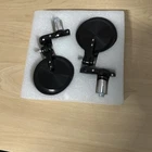 Mictuning Universal Motorcycle Mirrors -3 Inch Round Folding Bar End Side New. Price: $17.00.