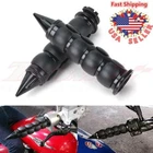 Black 1" 25MM Spike Motorcycle Handlebar Grips For Harley Sportster Touring New. Price: $29.95.