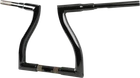 Choppers LA-7317-12B Black 12" Thresher Handlebar T-bar Harley Fltr 15-20 New. Price: $376.84.