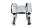 4.1 Inch Fat Riser Kit Chrome For Harley-davidson New. Price: $146.99.
