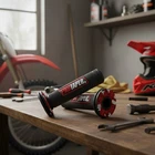 7/8" Motorcross Handle Grips Dirt Bike 22MM 24MM Truster Pro Taper, Black Red New. Price: $18.97.