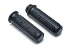 Kuryakyn 6123 Heavy Industry Grips, Electronic Throttle, Satin Black '08-'25 New. Price: $173.99.