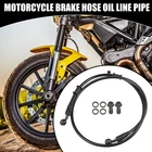 110CM 43.31" Universal 28 Degree Motorcycle Hydraulic Brake Oil Hose Set Black New. Price: $27.99.