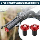 Front Motorcycle Handlebar End Plug Aluminum Alloy 18-20MM 32MM Od Red 2PCS New. Price: $17.49.