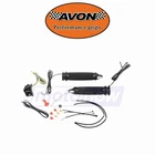 Avon Grips Custom Contour Spike Heated For 2003-2006 Harley Davidson Pn New. Price: $268.00.