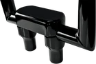 Choppers Hefty Handlebar Riser & Top Clamp Kit 3" Black LA-7446-03B New. Price: $235.99.