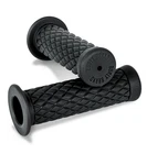 Burly Brand Rubber Diamondback Grips Black 7/8" B16-1004 New. Price: $27.49.