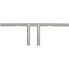 Drag Specialties Chrome 6" T-bar Handlebar W/ Dimples 0601-4215 New. Price: $224.01.