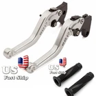Cnc Short Brake Clutch Lever Handlebar Grips For Continental Gt 650 Silver&black New. Price: $42.98.