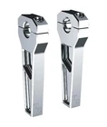Todds Cycle Risers 1" Bar Clamping 6" Straight Chrome TD-R11-06 Harley New. Price: $270.00.