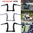 Handlebar 12" 14" 16" Rise Dna Monster Fat Ape 2''HANGER Bars For Harley Softail New. Price: $157.65.