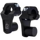 Tusk 2" Pivoting Risers Black 1/8" Clamp To Bars 215-818-0004 New. Price: $70.48.