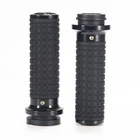 Cnc Grips Rubber Handlebar For Harley Davidson Dyna,electra Glid New. Price: $49.00.