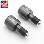 Fxcnc Handlebar Ends Grips Plug Logo For GSXR600 GSXR750 GSXR1000 Aluminum Gray New. Price: $15.35.