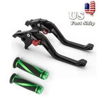 Fxcnc Racing Bike 3D Rhombus Short Brake Clutch Lever For Kawasaki Z250 13-2014 New. Price: $34.34.