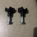 2021 Harley Sportster 1200 883 Handlebar Clamp Mount Risers 56116-82A 56117-82A Used. Price: $50.00.