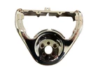 New Old Stock, Fits Harley Davidson Handlebar Cover Lower Chro Part # 56034-08. Price: $89.07.