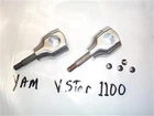 Yamaha Star XVS1100 Bar Brackets Holder + Plugs Used. Price: $87.00.