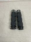 Avon Air Cushion Rival Grips For Harley With Dual Cable Throttle Anodized Black Used. Price: $62.99.