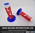 Honda Crf 450 Rx 2017 - 2019 Red White Blue Progrip Handle Bar Mx Grips New. Price: $41.70.