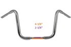 Mcm For 31-0165S 12-1/2 Inch Buffalo Ape Hanger Handlebar With Indents Chrome New. Price: $191.99.