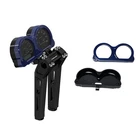 10" Handlebar Riser With Bule Carbon Fiber Gauge Fits 15-2024 Touring Road Gldie New. Price: $339.95.